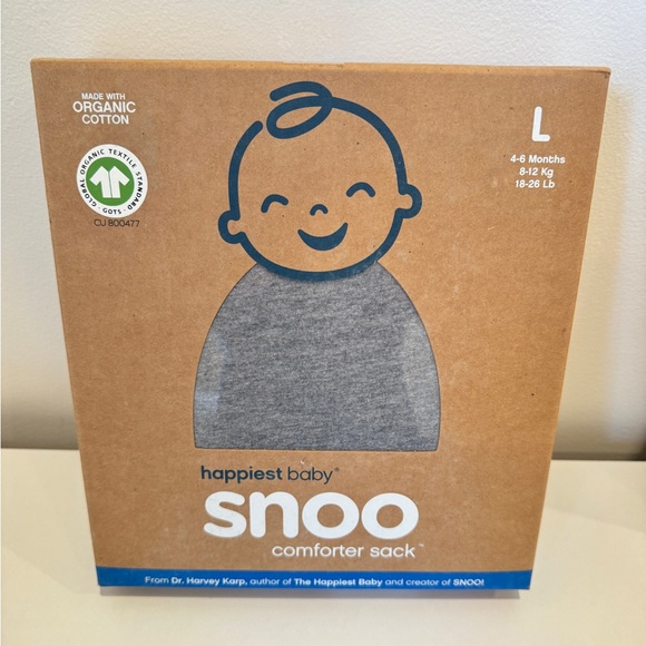 Snoo Comforter Pack - S to XL NEVER OPENED (Gray color) - Picture 3 of 5